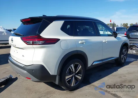 2021 Nissan Rogue Sl Fwd from USA, damaged, VIN JN8AT3CA2MW011414